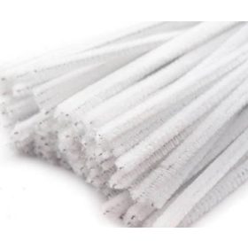 Zsenília, 30cm - 1db - fehér