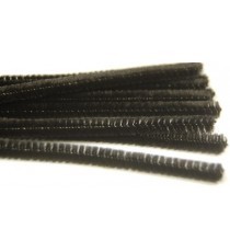 Zsenília, 30cm - 10db/csomag - fekete