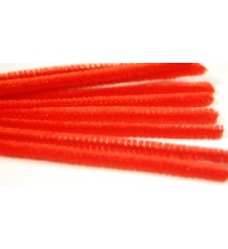 Zsenília, 30cm - 10db/csomag - piros